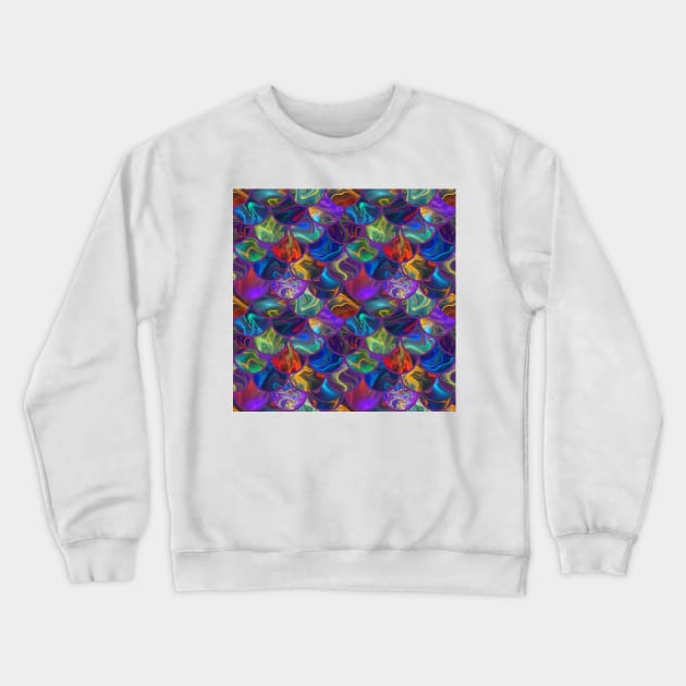 Fantastic scales Crewneck Sweatshirt by krinichnaya